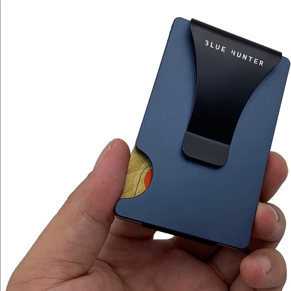 Carbon Fiber Wallet for Men or Women, RFID Blocking Minimalist Credit Card Holde - Picture 7 of 9